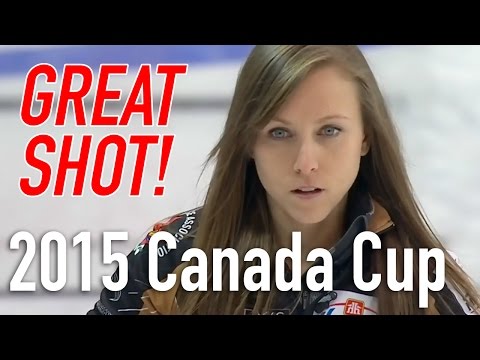 Rachel Homan Double For Win - 2015 Home Hardware Canada Cup of Curling