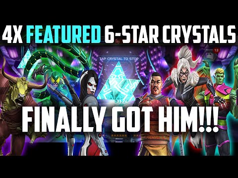 4x 6-Star Featured & 6-Star Nexus Crystal Opening - FINALLY GOT THIS CHAMP!!! - MCoC