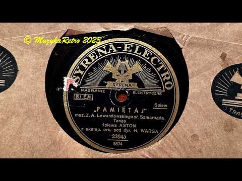 Pamiętaj - tango z rep. Ewy Ferówny. Śpiewa Adam Aston