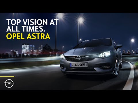 Opel Astra with IntelliLux LED Matrix Light