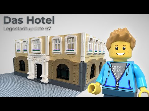Lego-Stadt (Teil 67) Weiter geht's mit dem Obergeschoss! – Das Hotel – Teil 2