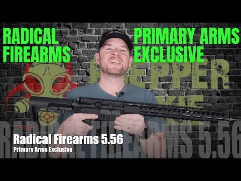 Radical Firearms 5.56 NATO AR-15 Rifle - 16" MFT Stock and Grip - Primary Arms Exclusive