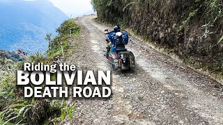 Riding the Bolivian Death Road on a Harley Davidson