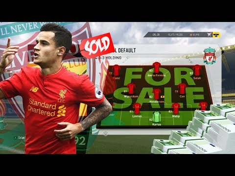 FIFA 17 LIVERPOOL "SELL THE WHOLE TEAM & REBUILD CHALLENGE VS FNG!" FIFA 17 EXPERIMENT