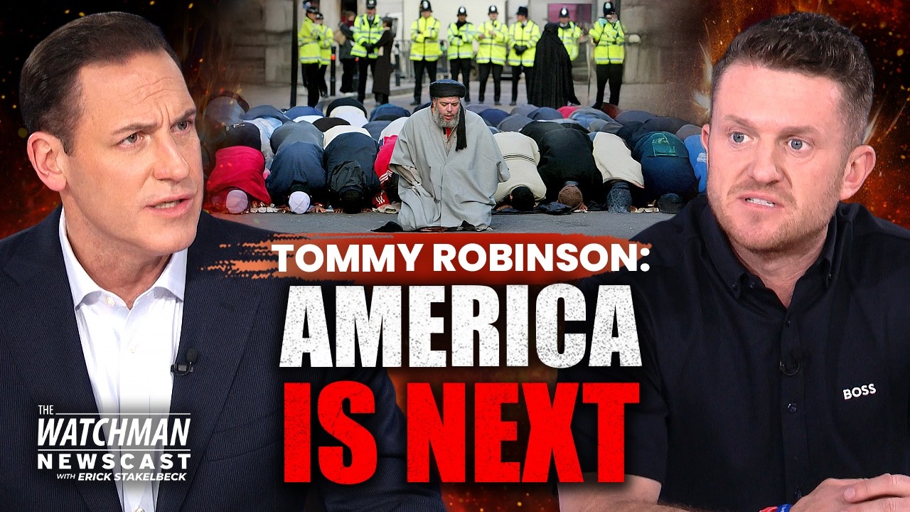 EXCLUSIVE: Tommy Robinson WARNS America: Islam’s UK Takeover Only the Beginning | The Watchman