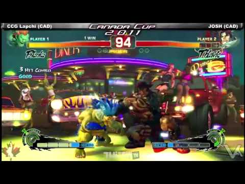 Canada Cup Gaming 2011 SSF4 AE CCG Lapchi CAN vs JOSH CAN