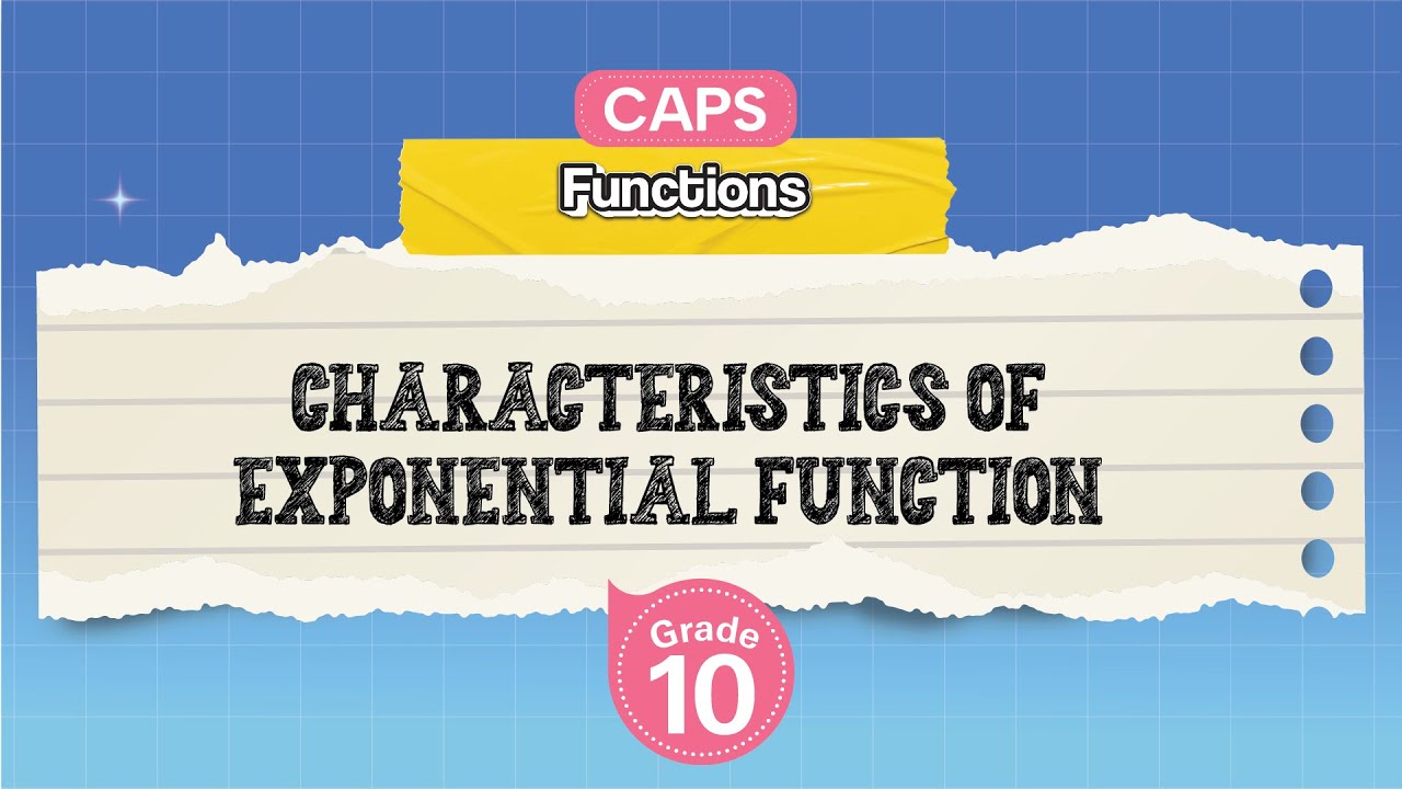 [GRADE 10] Characteristics of Exponential Function