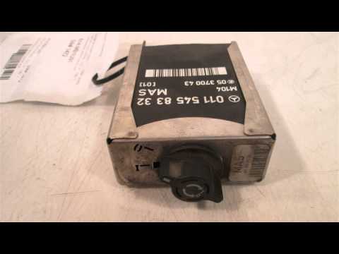 1991 Mercedes 300SL 0115458332 MAS Control Unit - mbiparts.com Used OEM Mercedes Parts - Dism... OEM