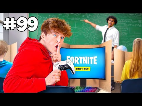 100 Things You’d NEVER Do at SCHOOL!