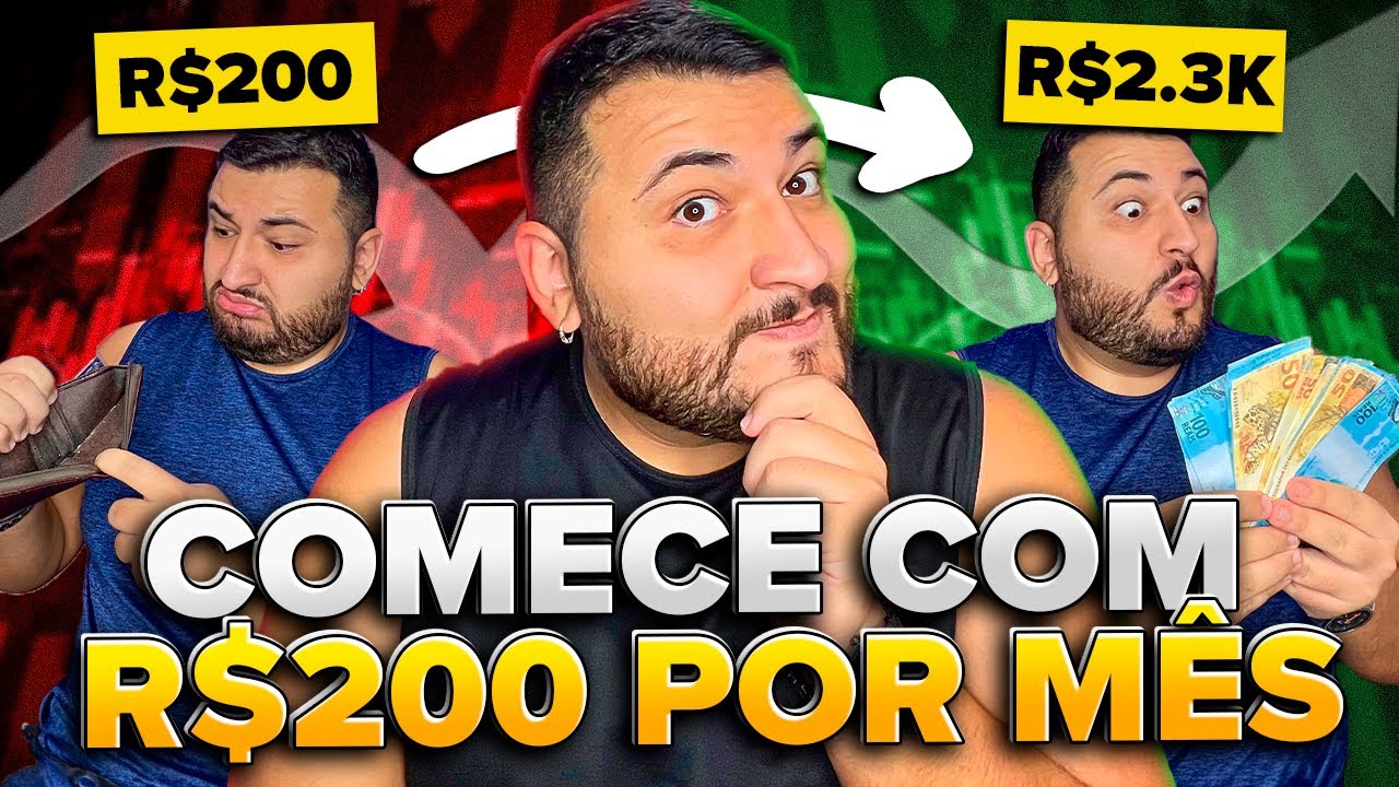 MONTANDO UMA CARTEIRA DO ZERO | COMEÇANDO COM R$ 200 REAIS #11