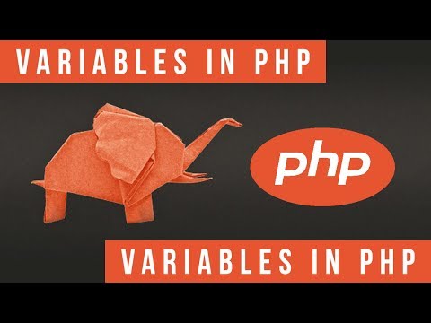 Variables in PHP Become a PHP Master 02