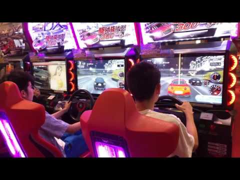 Wangan Midnight 5 DX Japanese arcade drift game