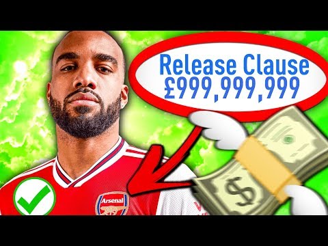THE RELEASE CLAUSE ONLY CHALLENGE WITH ARSENAL!!! FIFA 19 Career Mode