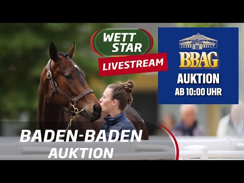 Livestream 01.09. BBAG Jährlings - Auktion
