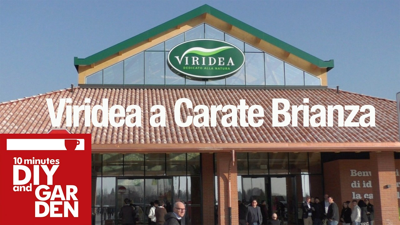 Visita al garden center Viridea di Carate Brianza