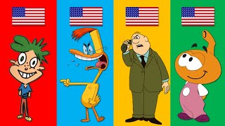 Cartoons From Different Countries | USA Special