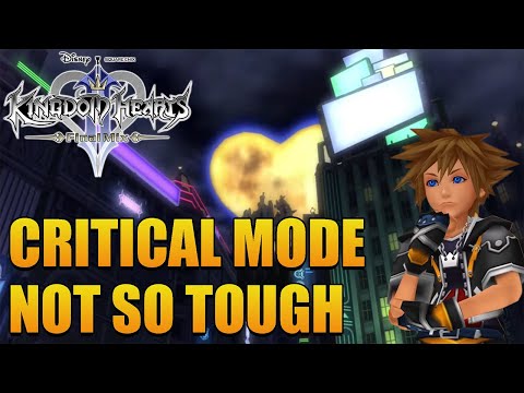 Why Kingdom Hearts 2  Final Mix Is Easier On Critical Mode