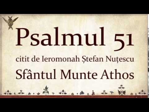 PSALMUL 51 citit in Sfantul Munte Athos