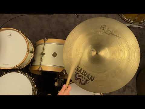 Used Sabian Ed Shaughnessy Signature 21" Ride Cymbal 3160g