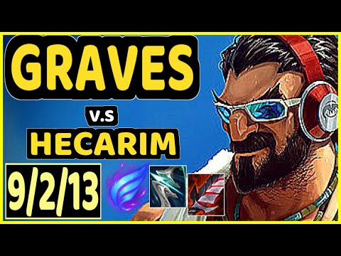 KADIR (GRAVES) vs HECARIM - 9/2/13 KDA JUNGLE GAMEPLAY - EUW Ranked MASTER