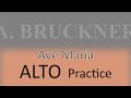 Bruckner WAB 6 (Ave Maria) - Alto 2 practice