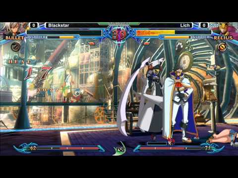 Blazblue: Chrono Phantasma @ TGITSB #2: Blackstar (Bullet) vs Lich (Relius)
