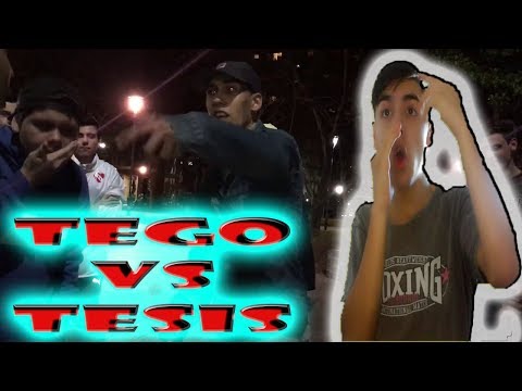 TEGO VS TESIS/8vos 1er(Fecha del Torneo)(55 Freestyle)VIDEO REACCION