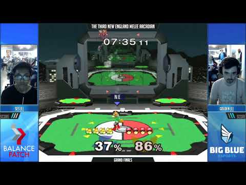 NE Melee Arcadian 3 - Ses [L] (Fox) vs. Golden [L] (C. Falcon) - SSBM GF2