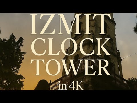 Timeless Istanbul’s Neighbor: The Iconic İzmit Clock Tower in 4K | UnveiledStreets