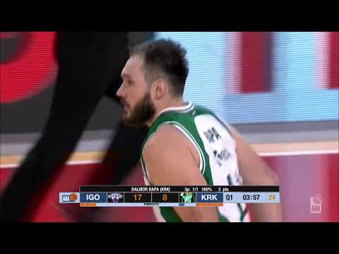 ABA Liga 2018/19 highlights, Round 5: Igokea - Krka (26.10.2018)