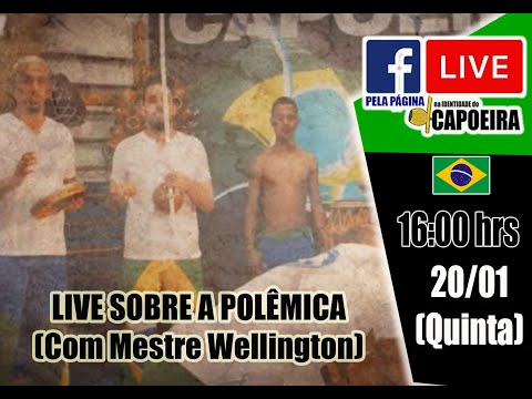262ª LIVE NA IDENTIDADE DO CAPOEIRA - POLÊMICA VÍDEO DE FUNK