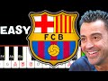 Cant del Barça PIANO TUTORIAL FC Barcelona Anthem EASY HIMNE DEL BARÇA