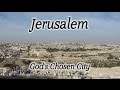 Old City Jerusalem Sites And History Mount Of Olives Southern Stairs Temple Mount Western Wall