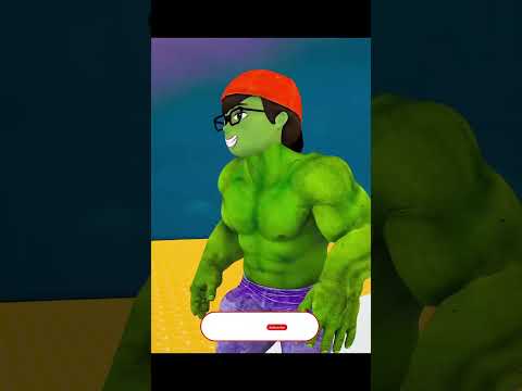 Study vs Play! Nick Hulk Run Challenge - Scary Teacher 3D Animation Funny Cartoon