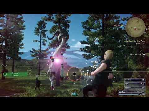 FINAL FANTASY XV - Chapter 3 The Open World Pt. 60 (Hunt: Long Necks on the Plains)