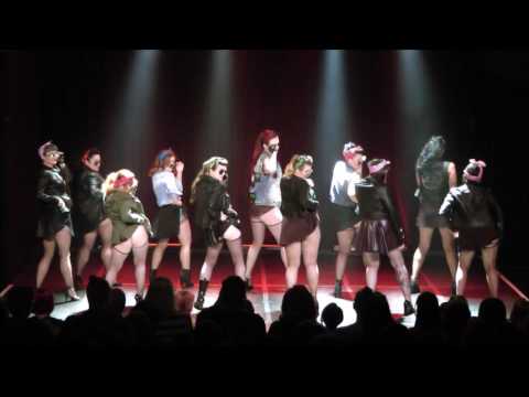 Bump Grind & Shimmy students perform Born To Be Wild - The Bombshell Burlesque Academy