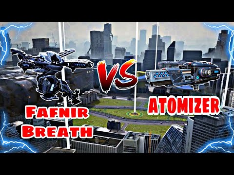 [WR]🔥Fafnir Breath VS Atomizer Comparison in |War Robots|