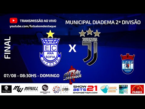 ANA SOFIA X JUVENTUS - FINAL 2ª DIVISAO #futsalemdestaque
