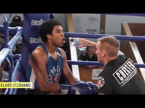 Niwha Jones vs Jerome Pampellone - ABA Stadium - 9th April 2017