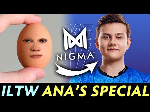 Nigma.iLTW practicing Ana's LEGENDARY carry to beat OG in DPC