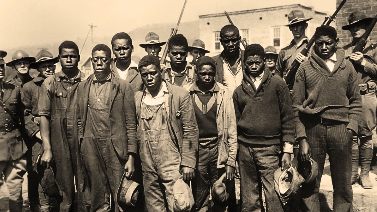 When and where did the Scottsboro trial take place?