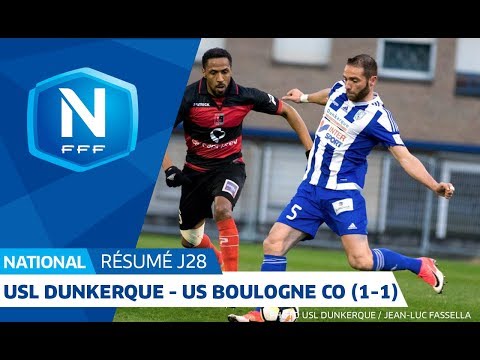 J28 : USL Dunkerque - US Boulogne CO (0-0), le résumé I National FFF 2018