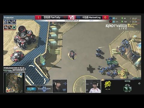 [Starleague] FanTaSy vs MarineKing Challenge RO.32 2set -EsportsTV