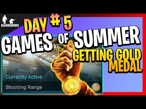 Games Of Summer SHOOTING RANGE Gold Medal | How To Earn Gold | Trial # 5 |Modern Warfare |Controller