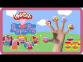 Peppa Pig Finger Family With Play Doh Peppa Pig Family Singing Daddy Finger Family Song For Kids