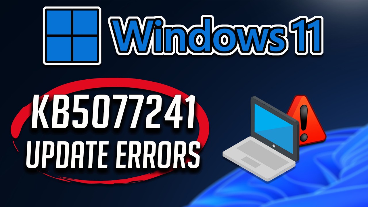 FIX KB5077241 Update Not Installing Install Error Code 0x80070003 0x80070002 0x80071a2d Windows 11