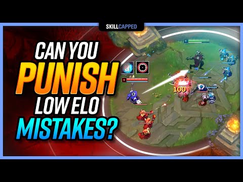Can YOU Punish LOW ELO Mistakes? - SKILL TEST Mid Lane!