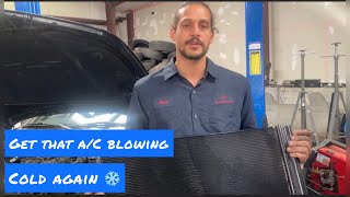 A/C Condenser Replacement | How To Replace The A/C Condenser on a Chevrolet Camaro  #accondenser