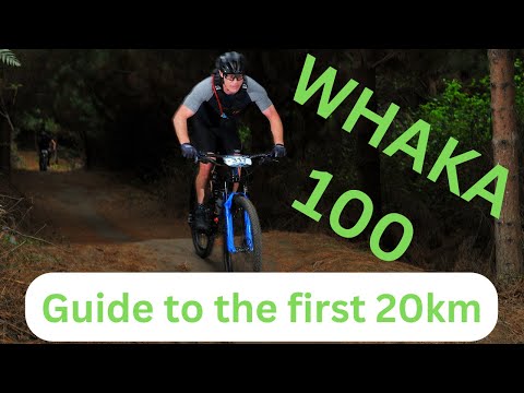 Whaka100 2022 Course Recce - The full first 20km