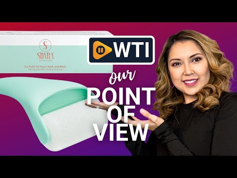 Sdara Ice Roller in Mint Color with White Roller Head - WTI product video review